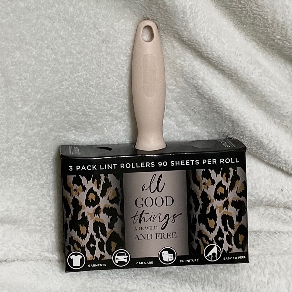All good things 3 pack lint rollers 90 sheet per roll